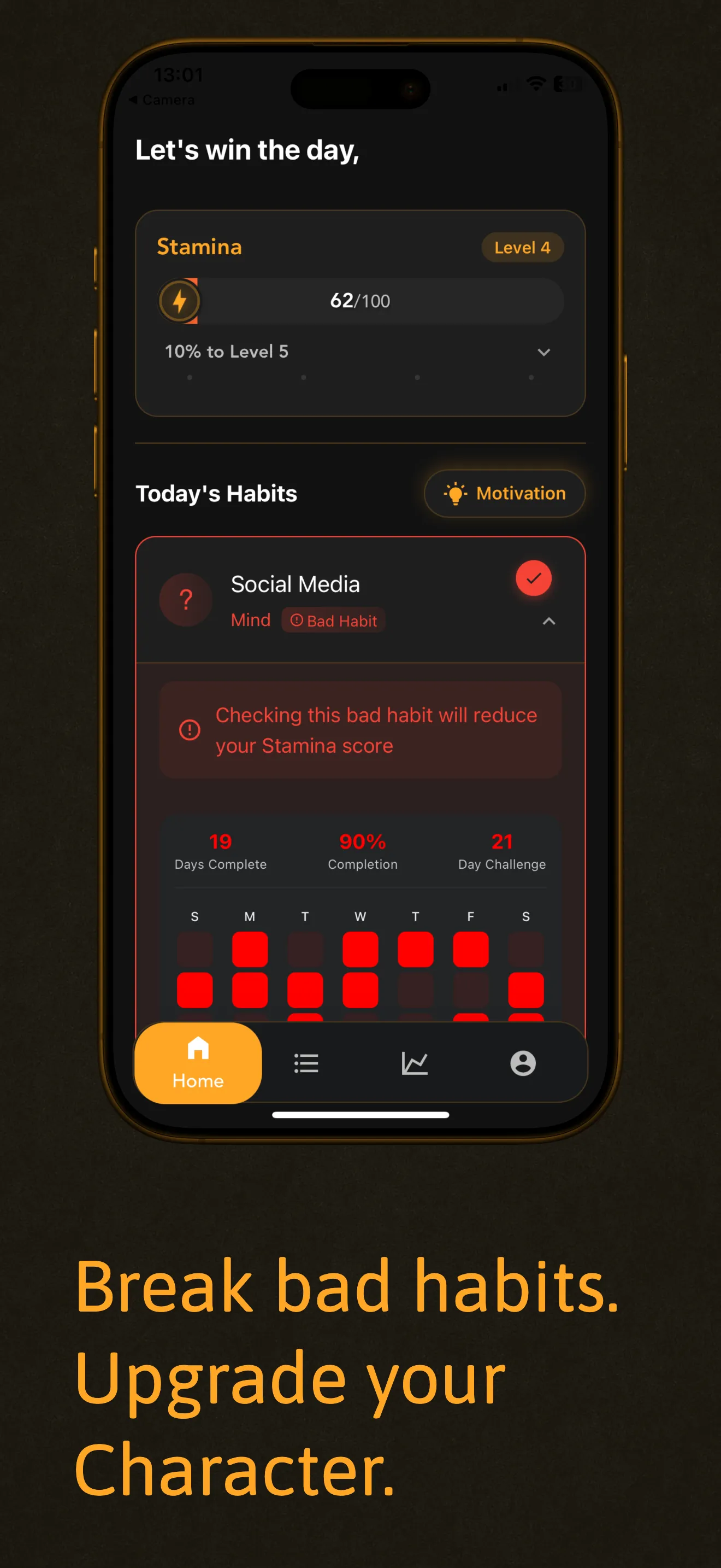 StaminaX screenshot 2